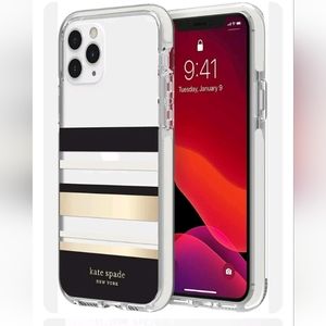 Kate Spade Hardshell Case Apple iPhone 11 PRO (5.8”) - Park Stripe